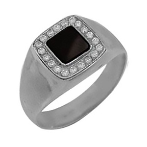 Купить оптом кольцо из серебра с фианитом 3200150501 от Krasnoe