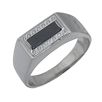 Купить оптом кольцо из серебра с фианитом 32001506 от Krasnoe