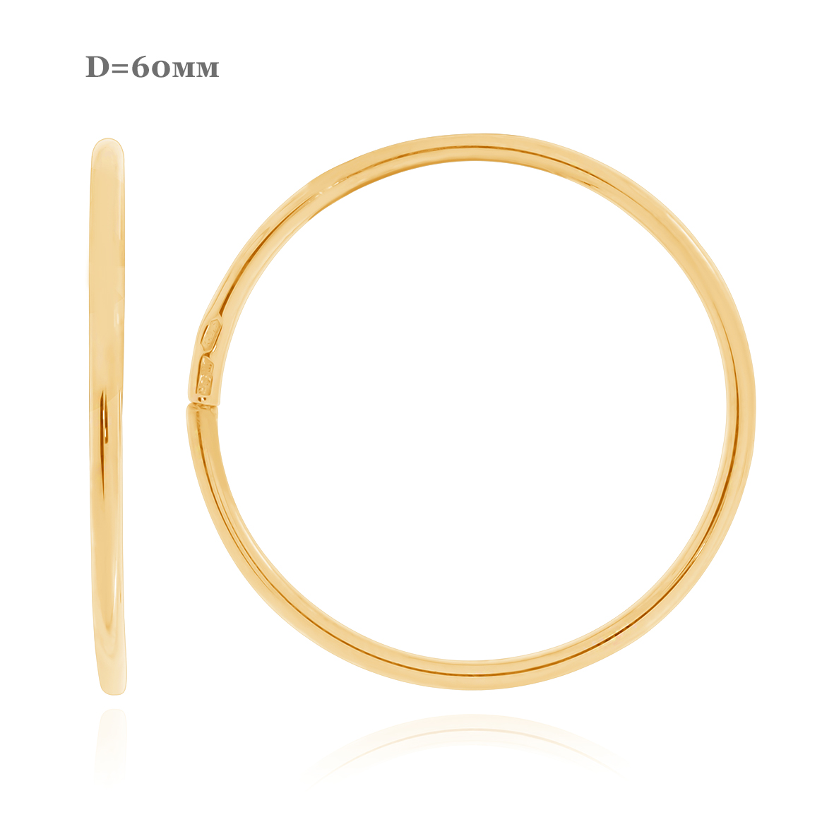 Купить оптом серьги из серебра без вставок 2318402776 от Krasnoe