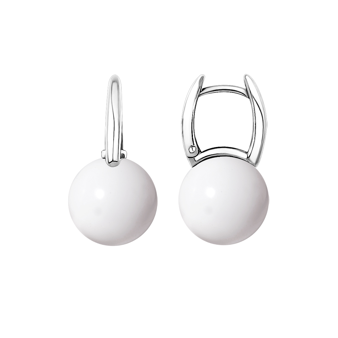 Купить оптом серьги из серебра с кристалл ювелирныйами 2340294318-10 от Krasnoe