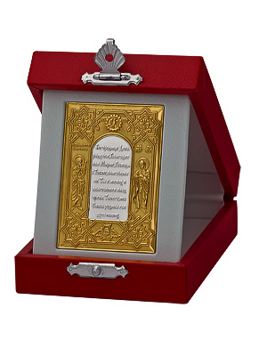 Купить оптом сувенир из серебра без вставок 34050034 от Krasnoe