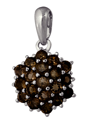 Купить оптом подвеска из серебра с топазом 3087033215 от Krasnoe