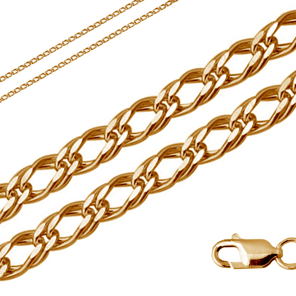 Купить оптом цепь из серебра без вставок 365403520045 от Krasnoe