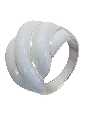 Купить оптом кольцо из серебра с эмальом 3620000247 от Krasnoe