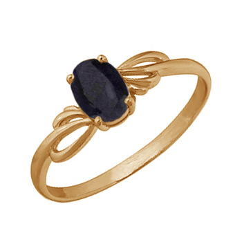 Купить оптом кольцо из серебра с сапфиром 3032003608 от Krasnoe