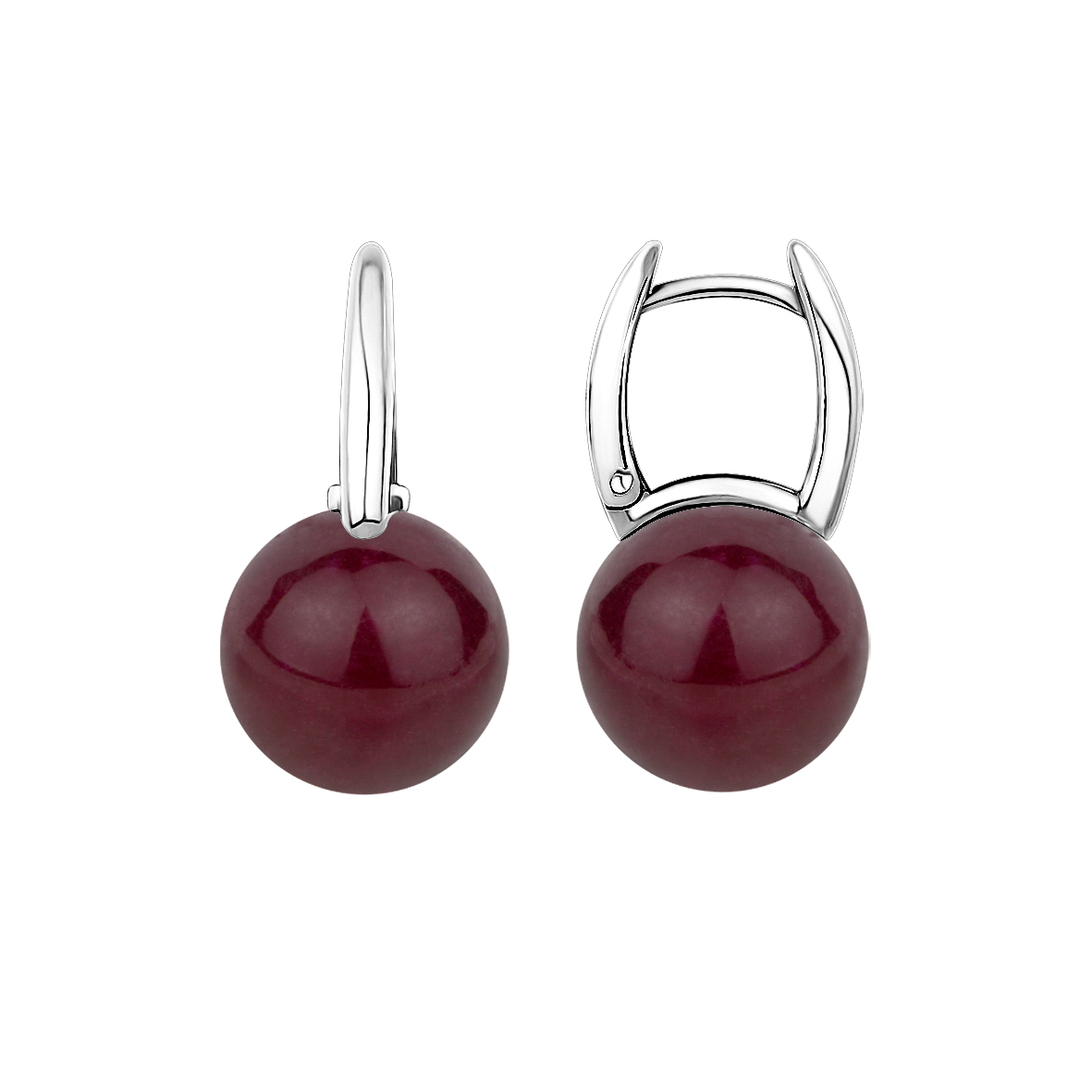 Купить оптом серьги из серебра с турмалинами 2340084318 от Krasnoe