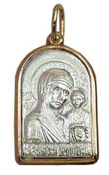 Купить оптом подвеска из серебра без вставок 34030854 от Krasnoe