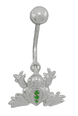 Купить оптом пирсинг из серебра с фианитами 3200025009 от Krasnoe