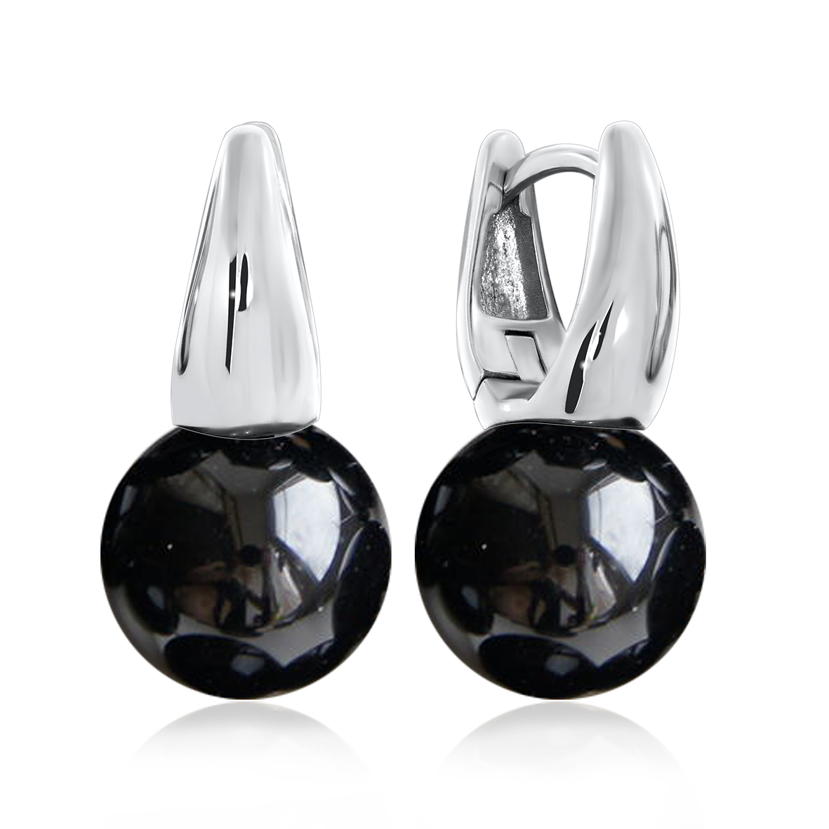 Купить оптом серьги из серебра с агатами 2340390799-20 от Krasnoe