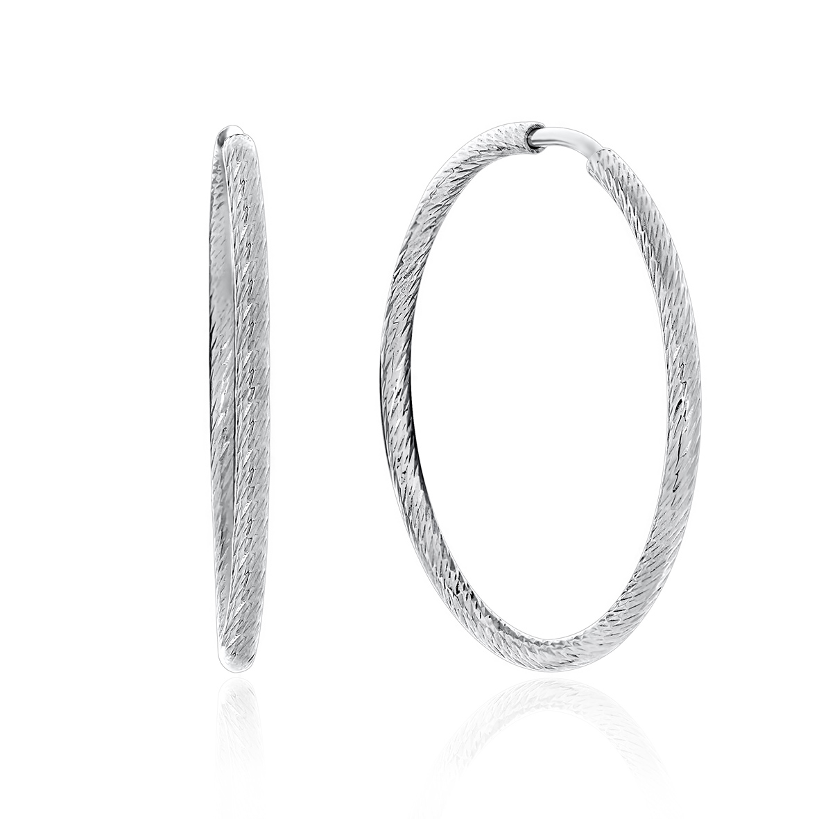 Купить оптом серьги из серебра без вставок 2344402822 от Krasnoe