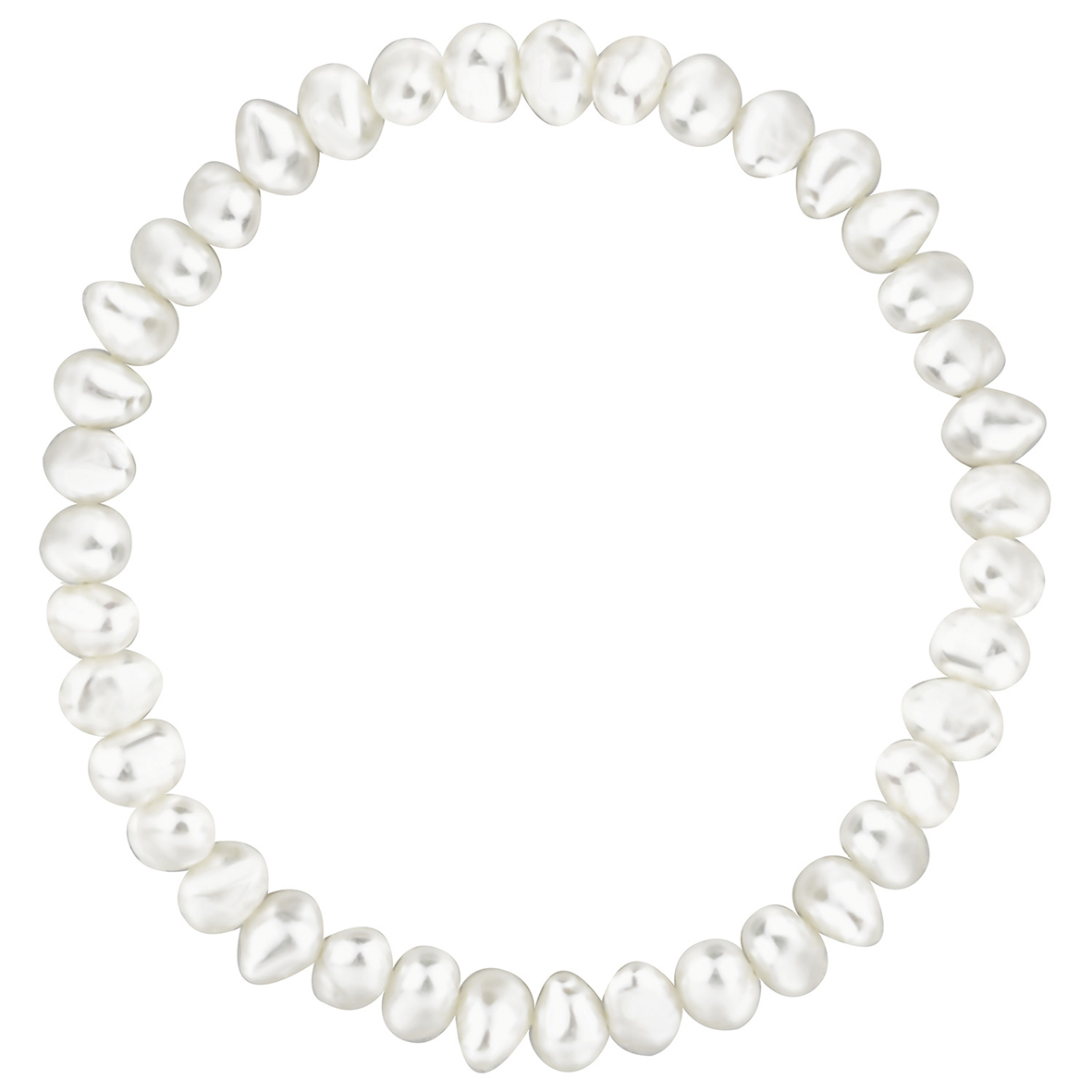 Купить оптом браслет на нити с жемчугами 4000056341-17 от Krasnoe