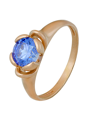 Купить оптом кольцо из серебра фианитом 3202002816-3 от Krasnoe