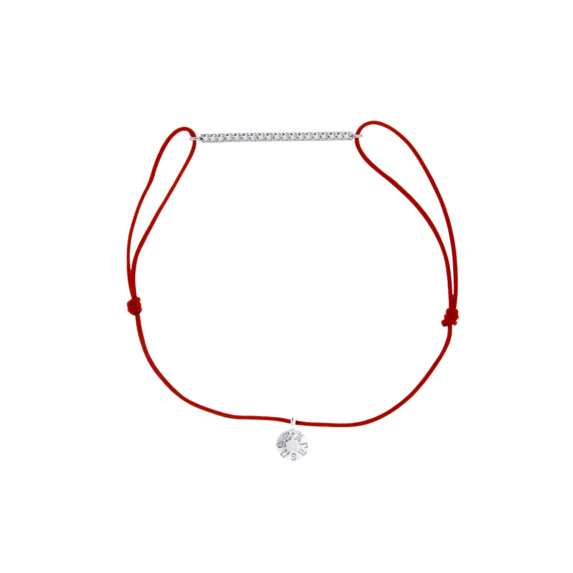 Купить оптом браслет из серебра с фианитами 4340202741 от Krasnoe