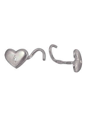 Купить оптом пирсинг из серебра с фианитом 3207025019 от Krasnoe