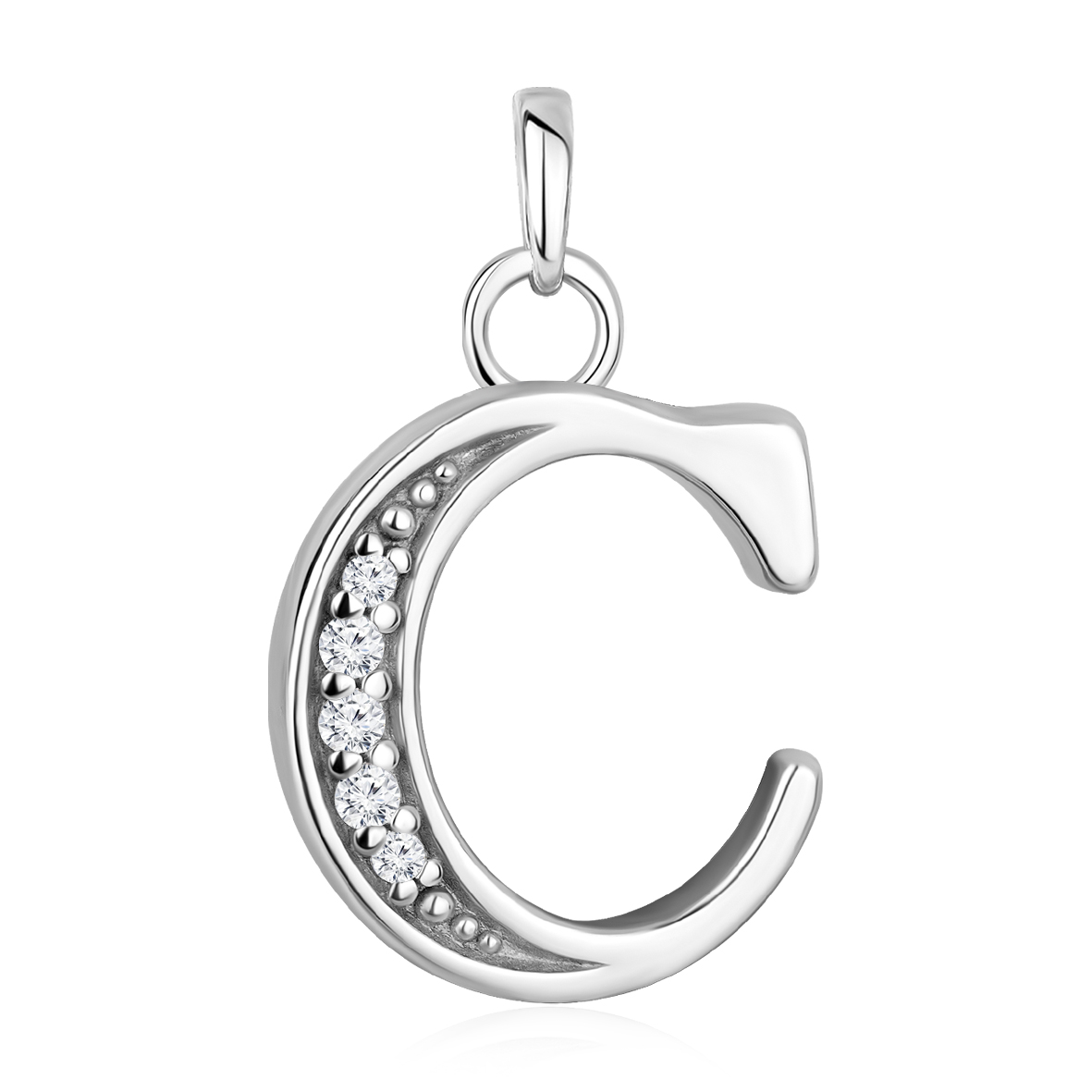 Купить оптом подвеска из серебра с фианитами 3340205858л от Krasnoe