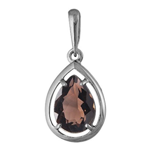 Купить оптом подвеска из серебра с топазом 3087033513 от Krasnoe