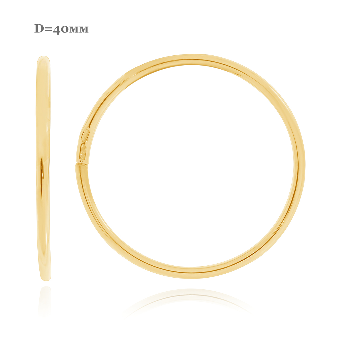 Купить оптом серьги из серебра без вставок 2320402840 от Krasnoe