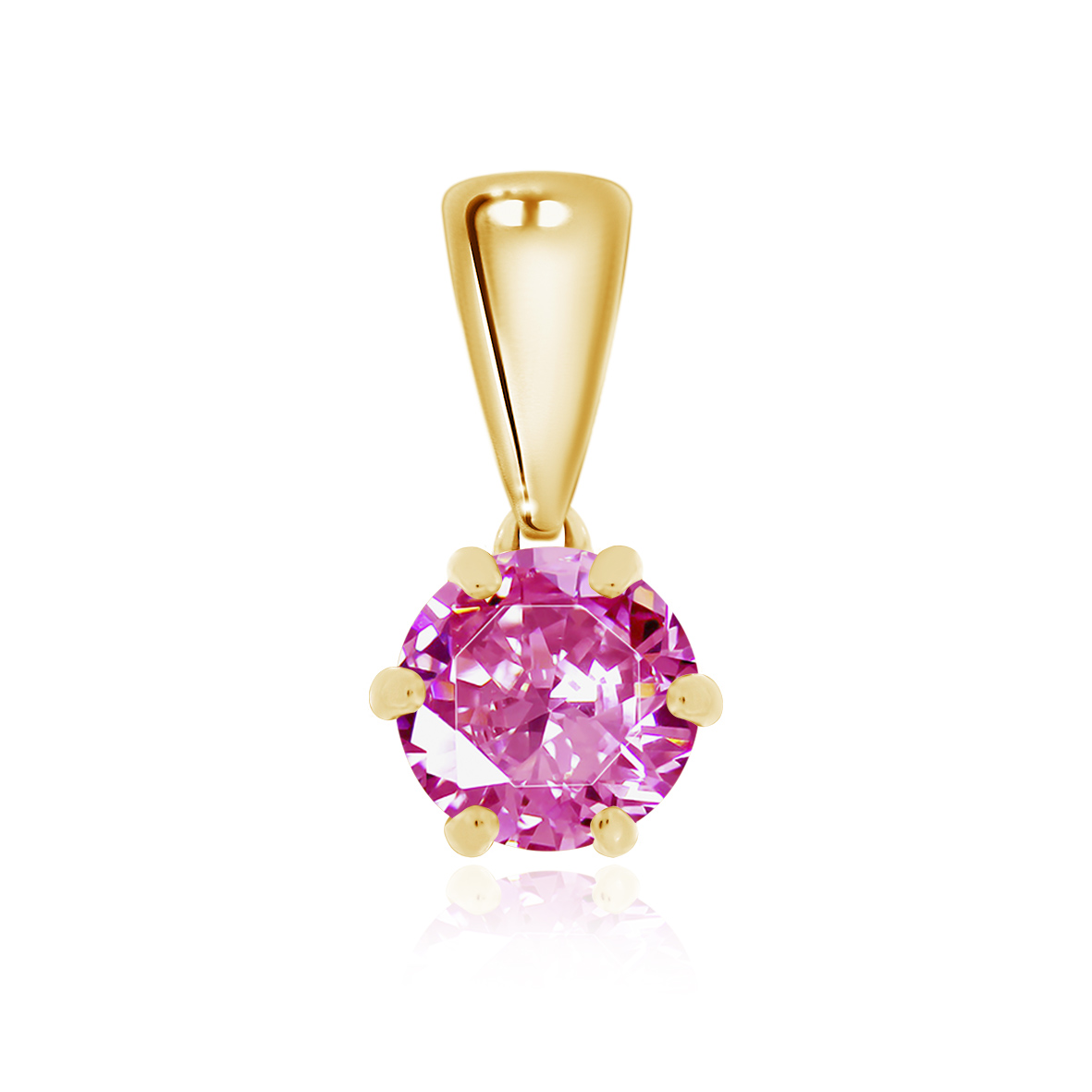 Купить оптом подвеска из серебра с топазом 3320071408-30 от Krasnoe