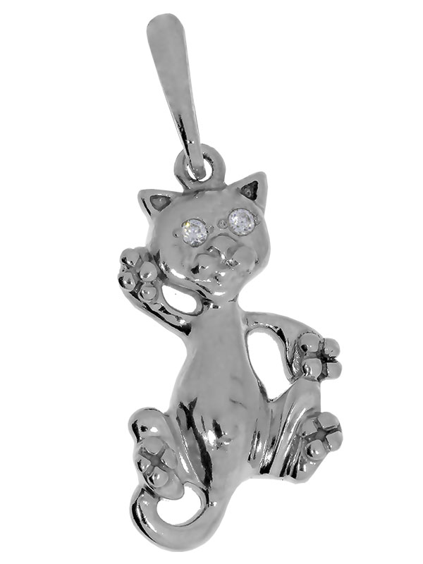 Купить оптом подвеска из серебра с фианитами 3207031555 от Krasnoe