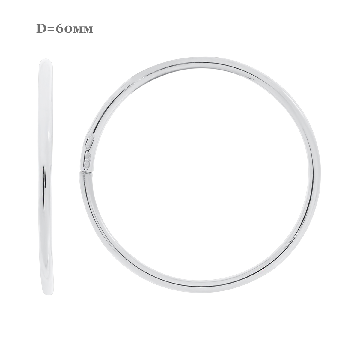 Купить оптом серьги из серебра без вставок 2340402776 от Krasnoe