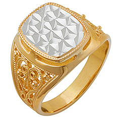 Купить оптом кольцо из серебра без вставок 3402805017 от Krasnoe