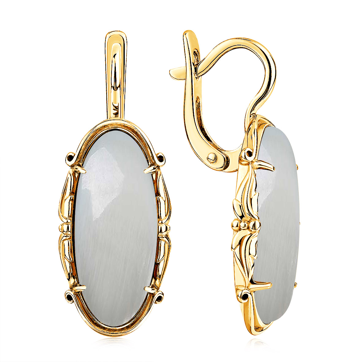 Купить оптом серьги из серебра с перламутрами 2320495063 от Krasnoe