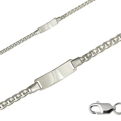 Купить оптом браслет из серебра без вставок 368808088022 от Krasnoe