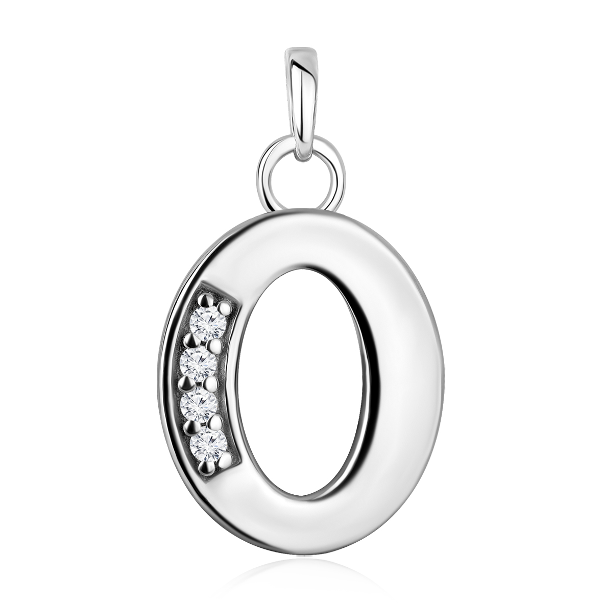 Купить оптом подвеска из серебра с фианитами 3340205861л от Krasnoe