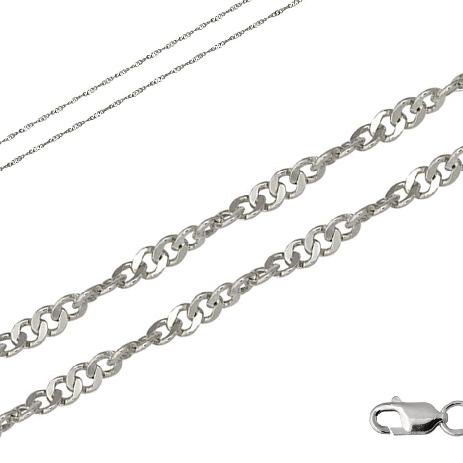 Купить оптом цепь из серебра без вставок 365905006050 от Krasnoe