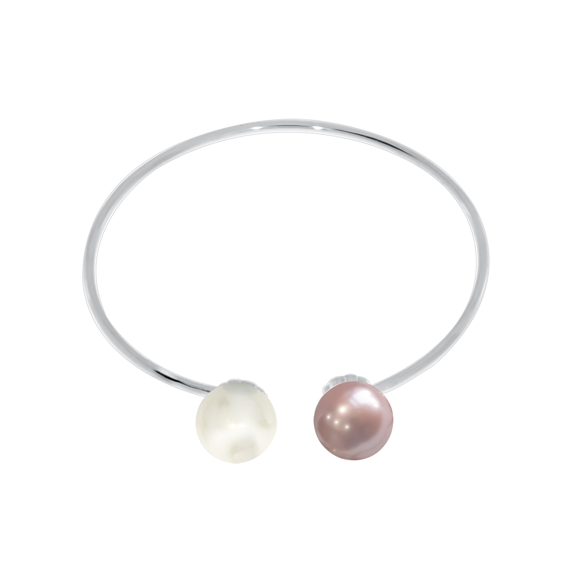 Купить оптом браслет из серебра с жемчугами 4340240868-13 от Krasnoe