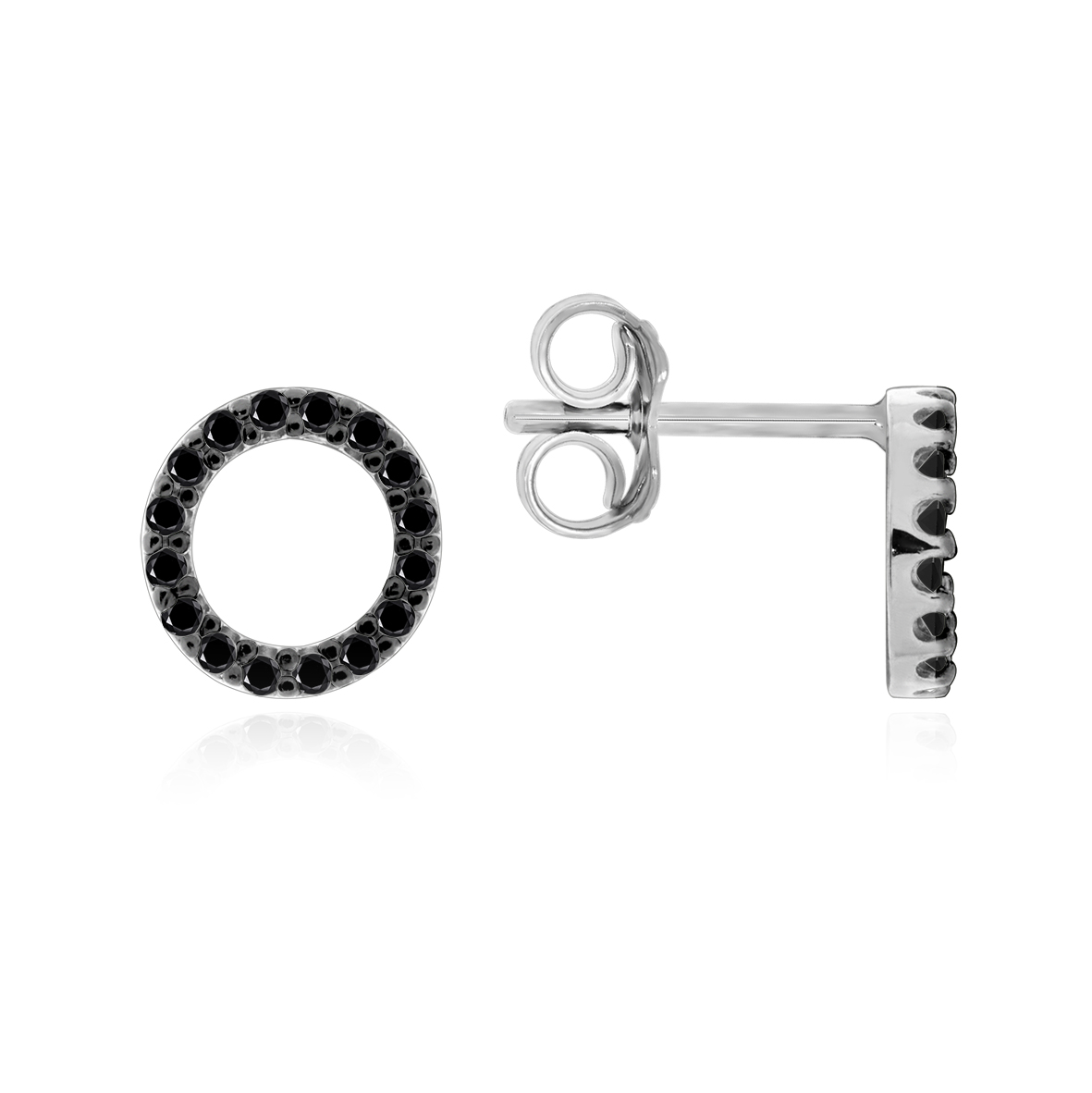 Купить оптом пусеты из серебра с ситаллами 2348881928л-20 от Krasnoe