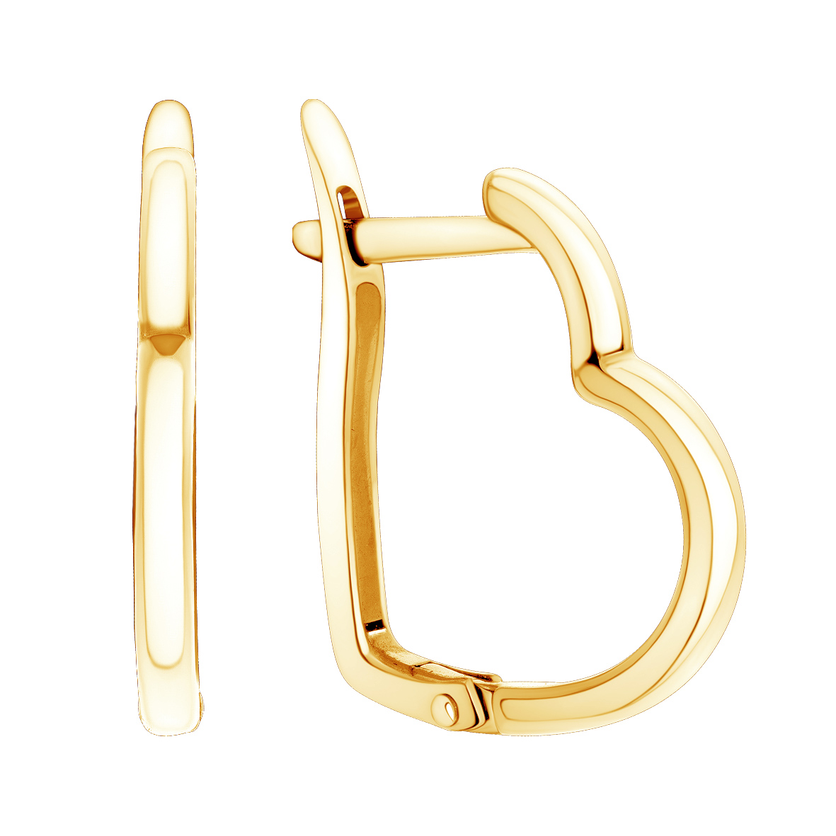 Купить оптом серьги из серебра без вставок 2320401893 от Krasnoe