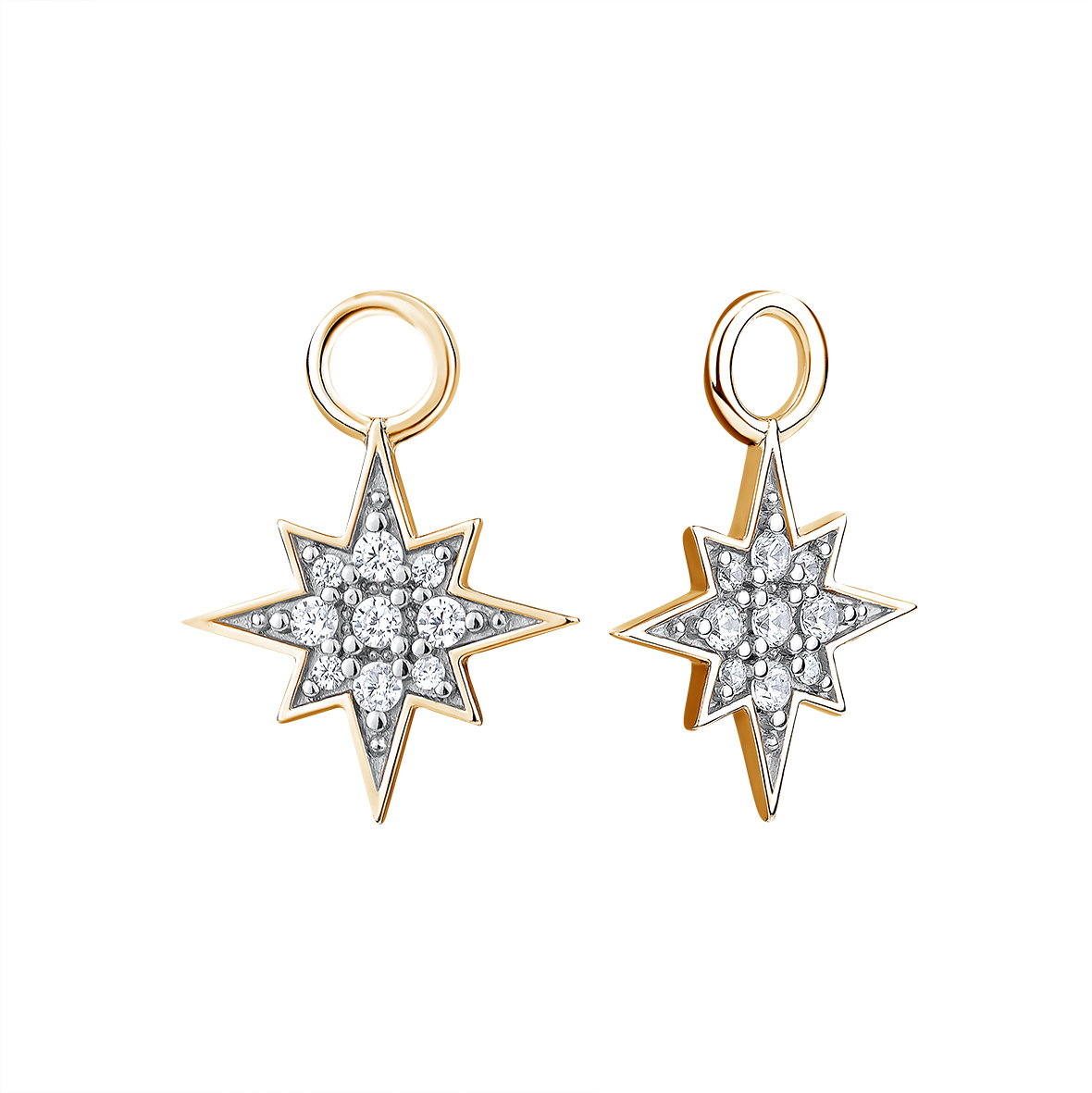 Купить оптом подвеска из серебра с фианитами 3329204861л от Krasnoe