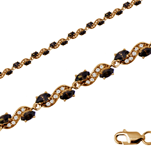 Оптом браслет из серебра с фианитами 3202044439-17-4 цена от Krasnoe Купить оптом браслет из серебра с фианитами 3202044439-17-4 от Krasnoe