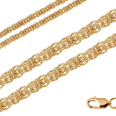 Купить оптом цепь из серебра без вставок 366208099045 от Krasnoe