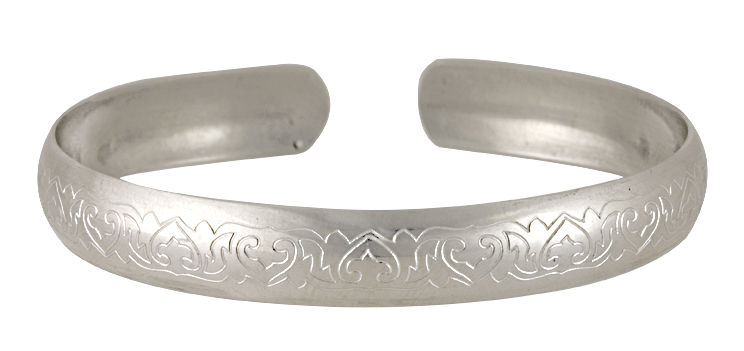 Купить оптом браслет из серебра без вставок 3400140989-19-1 от Krasnoe