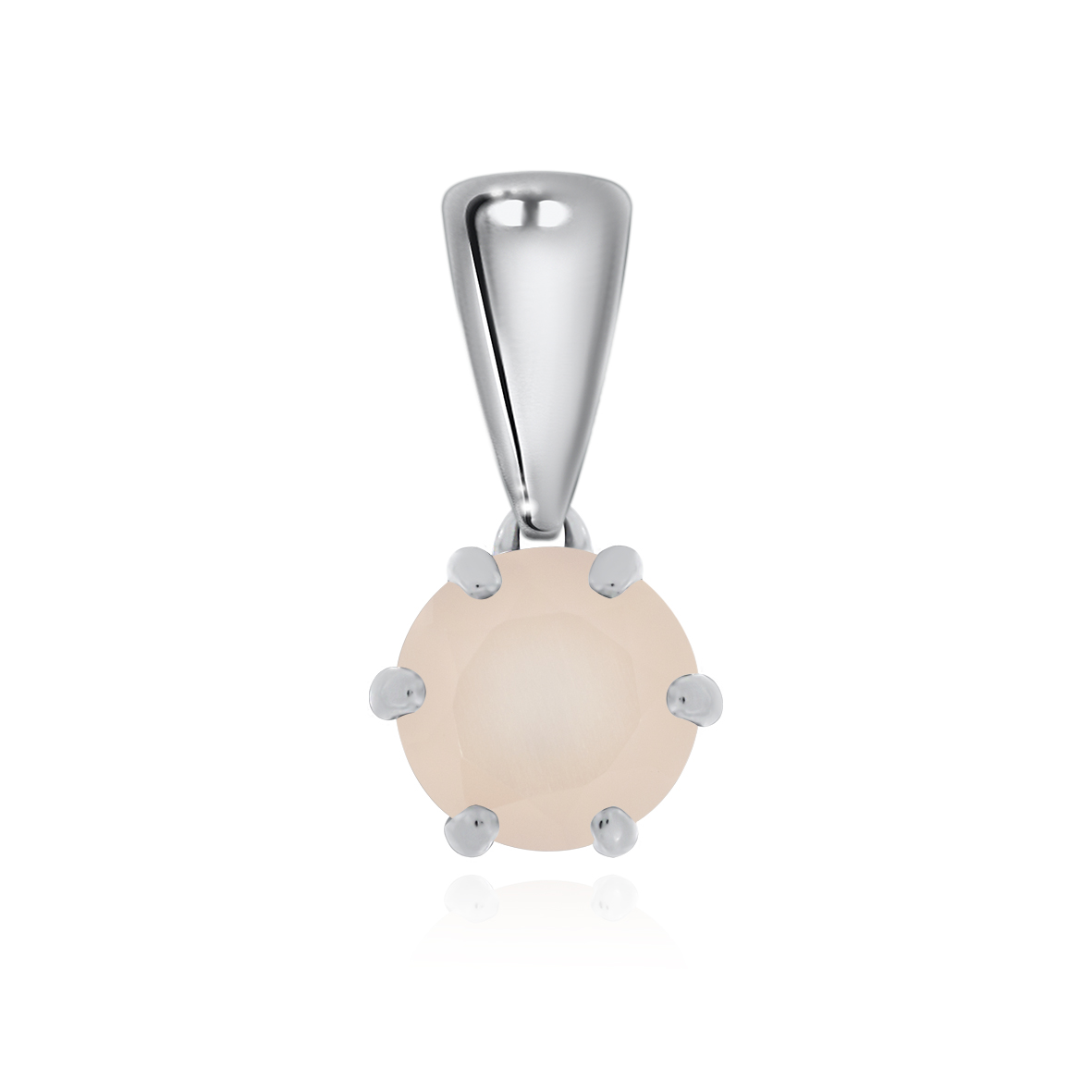 Купить оптом подвеска из серебра с кварцем 3340101408-30 от Krasnoe