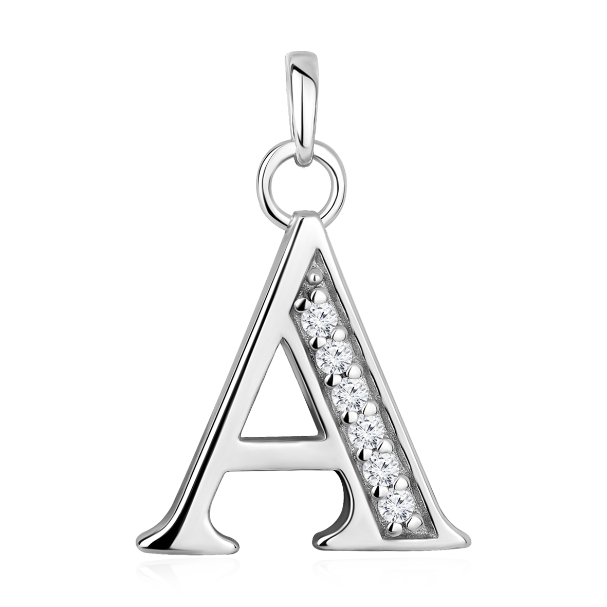 Купить оптом подвеска из серебра с фианитами 3340205856л от Krasnoe