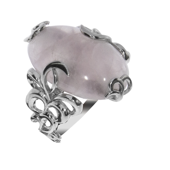 Купить оптом кольцо из серебра с кварцем 3087002056-1 от Krasnoe