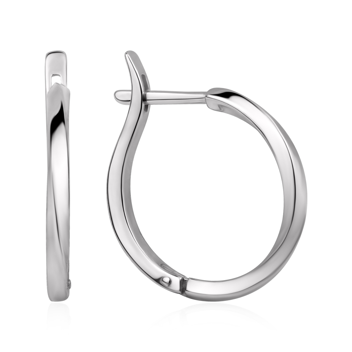 Купить оптом серьги из серебра без вставок 2340401885 от Krasnoe