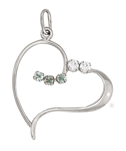 Купить оптом подвеска из серебра с фианитом 3208031480 от Krasnoe