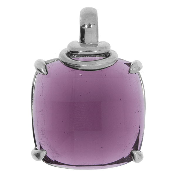 Купить оптом подвеска из серебра с кристалл ювелирныйом 3340295025-92 от Krasnoe