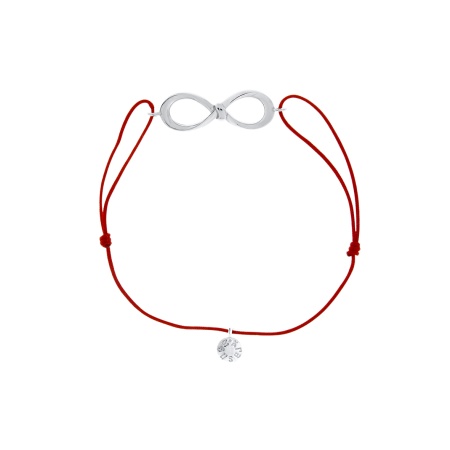 Купить оптом браслет из серебра с нить капроном 4340402738 от Krasnoe