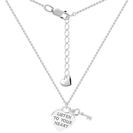 Купить оптом колье из серебра без вставок 8340405415-9-45 от Krasnoe