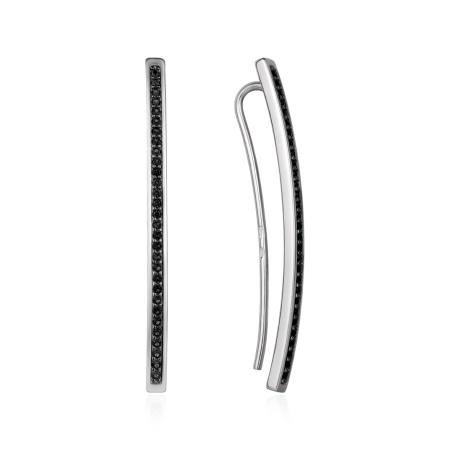 Купить оптом серьги из серебра с ситаллами 2348С36482л-20 от Krasnoe