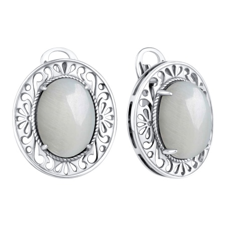 Купить оптом серьги из серебра с перламутрами 2310495787 от Krasnoe