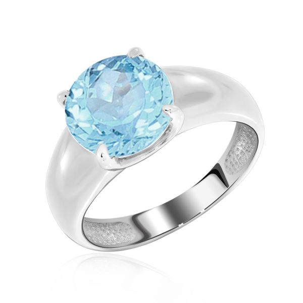 Купить оптом кольцо из серебра с топазом 1340071116-71 от Krasnoe