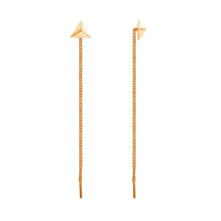 Купить оптом серьги из серебра без вставок 2320400546-1 от Krasnoe