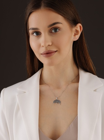 Купить оптом подвеска из серебра без вставок 3310401821 от Krasnoe