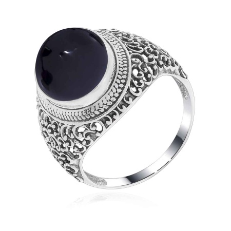 Купить оптом кольцо из серебра с агатом 1310390927-20 от Krasnoe
